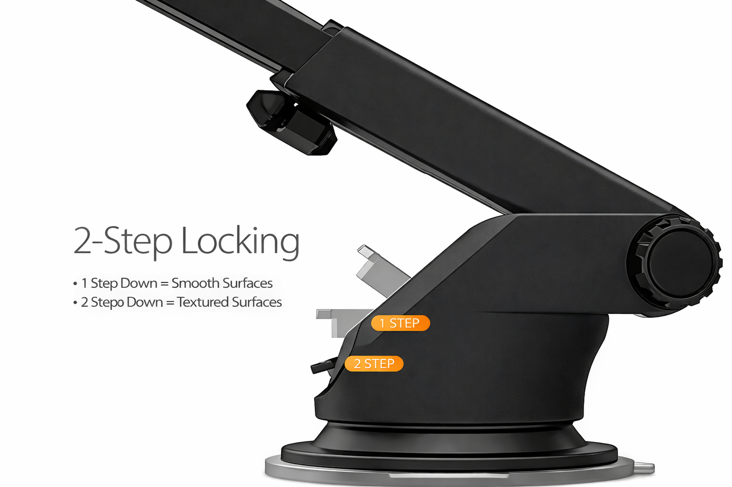 Car Mobile Holder For Dashboard (Black)